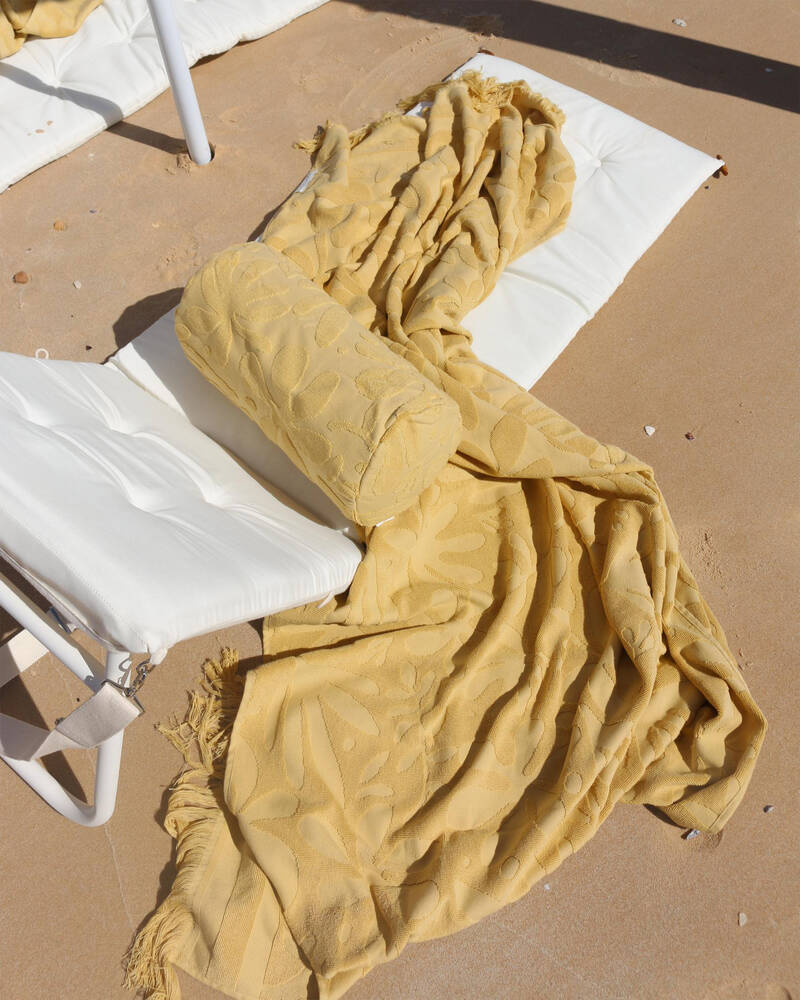 Sunnylife Mango Bay Inflatable Beach Pillow for Womens