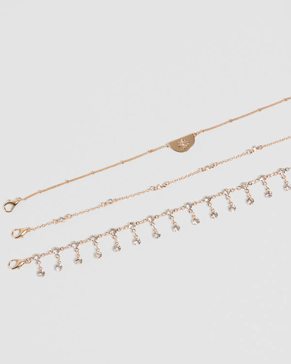 Karyn In LA Honey Anklet Pack for Womens