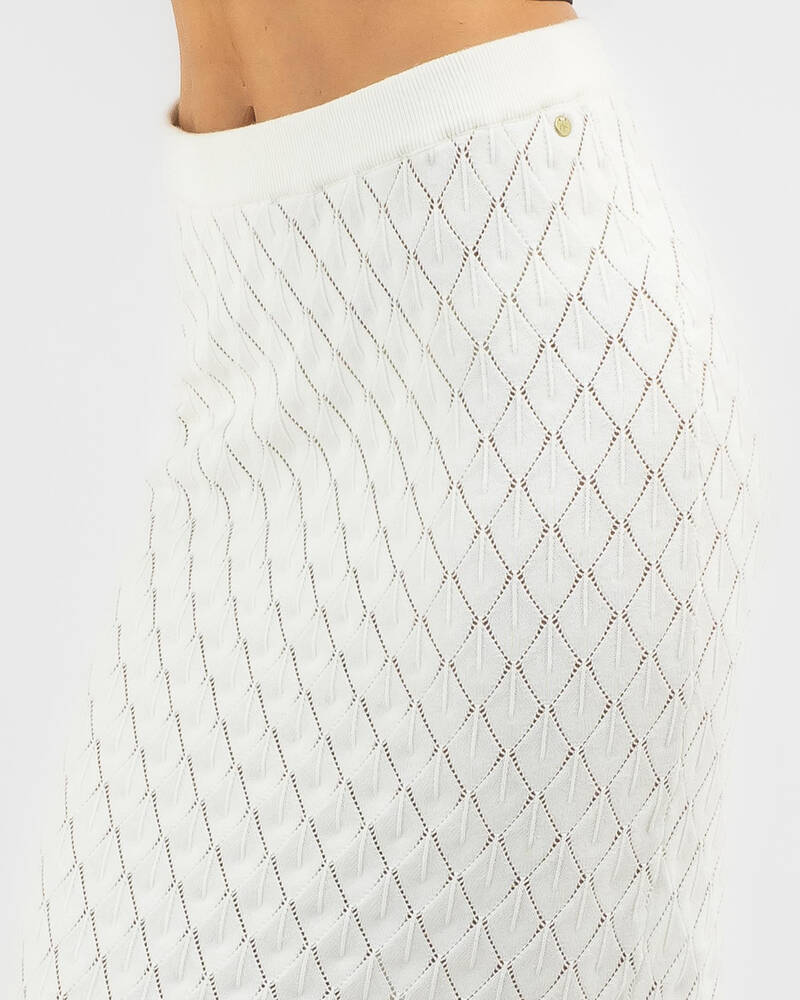 Rusty Leo Maxi Knit Skirt for Womens