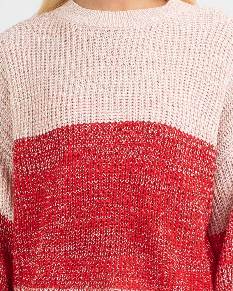 Label Of Love Blue Mountains Knit Jumper for Womens