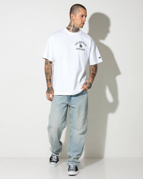 New Era LA Dodgers Old School T-Shirt for Mens