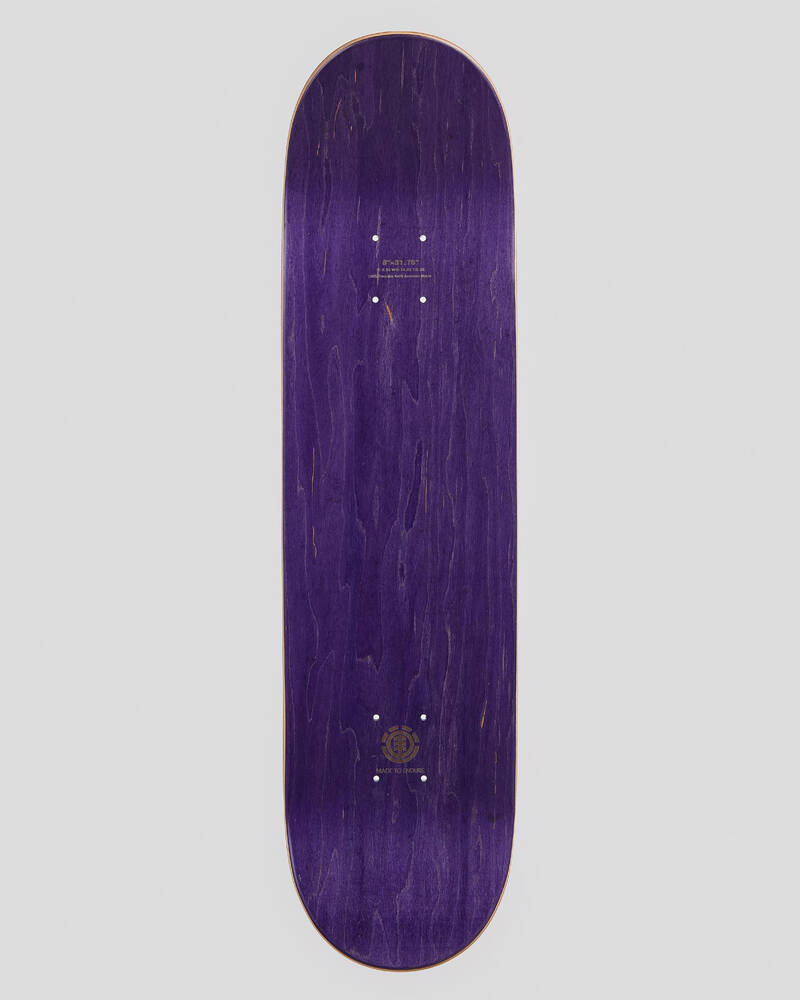 Element Magma Section 8.0" Skateboard Deck for Mens