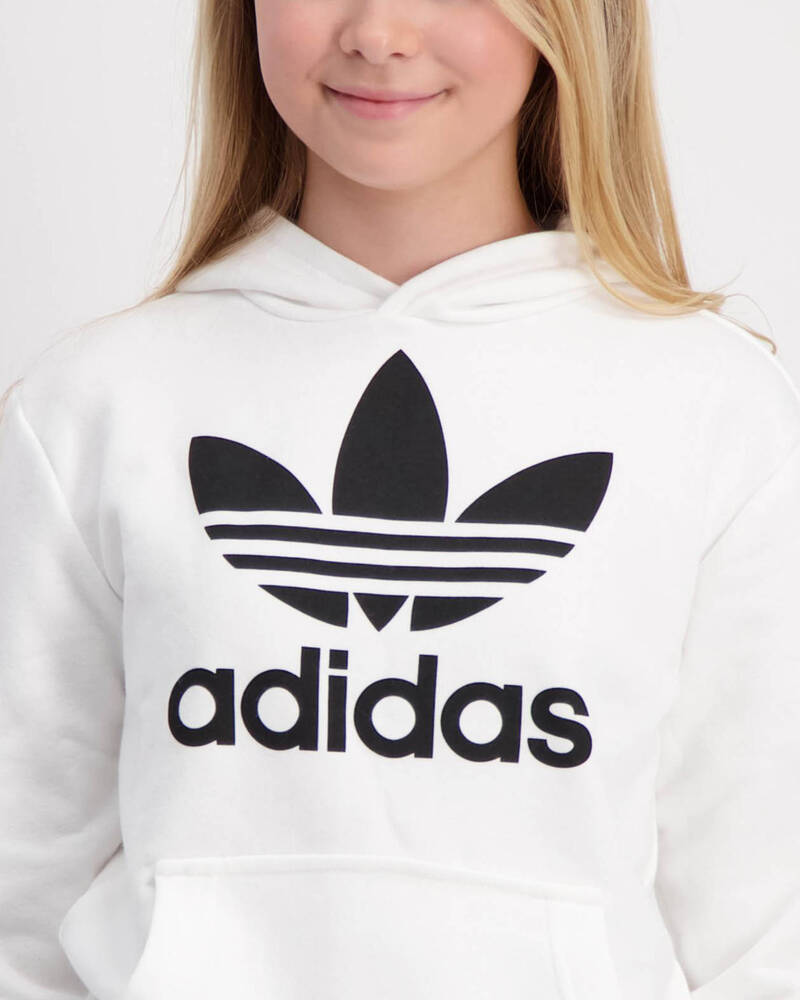 Adidas Girls' J TRF Hoodie for Womens image number null