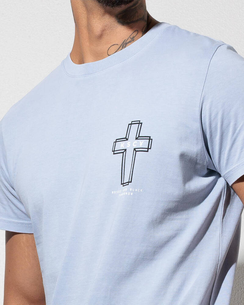 Kiss Chacey Sanctus Dual Curved T-Shirt for Mens