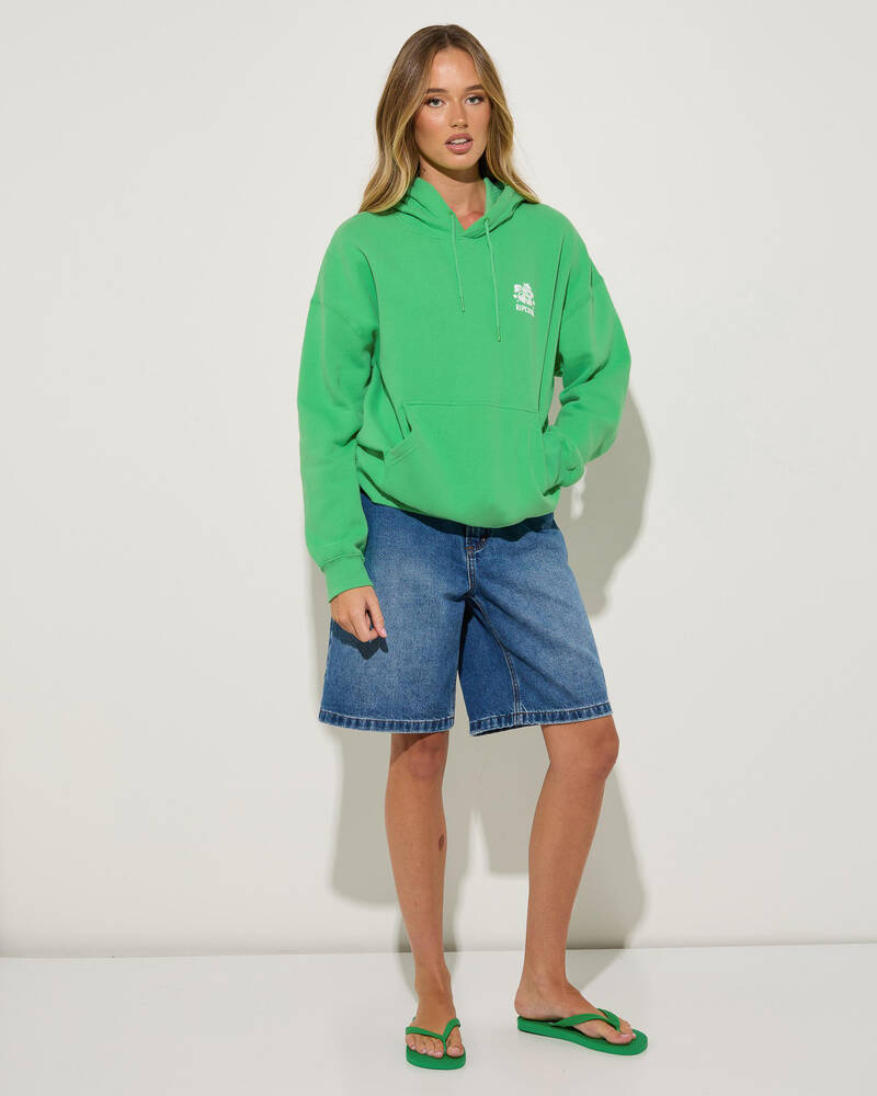 Rip Curl Surf Party Puff Heritage Hoodie for Womens