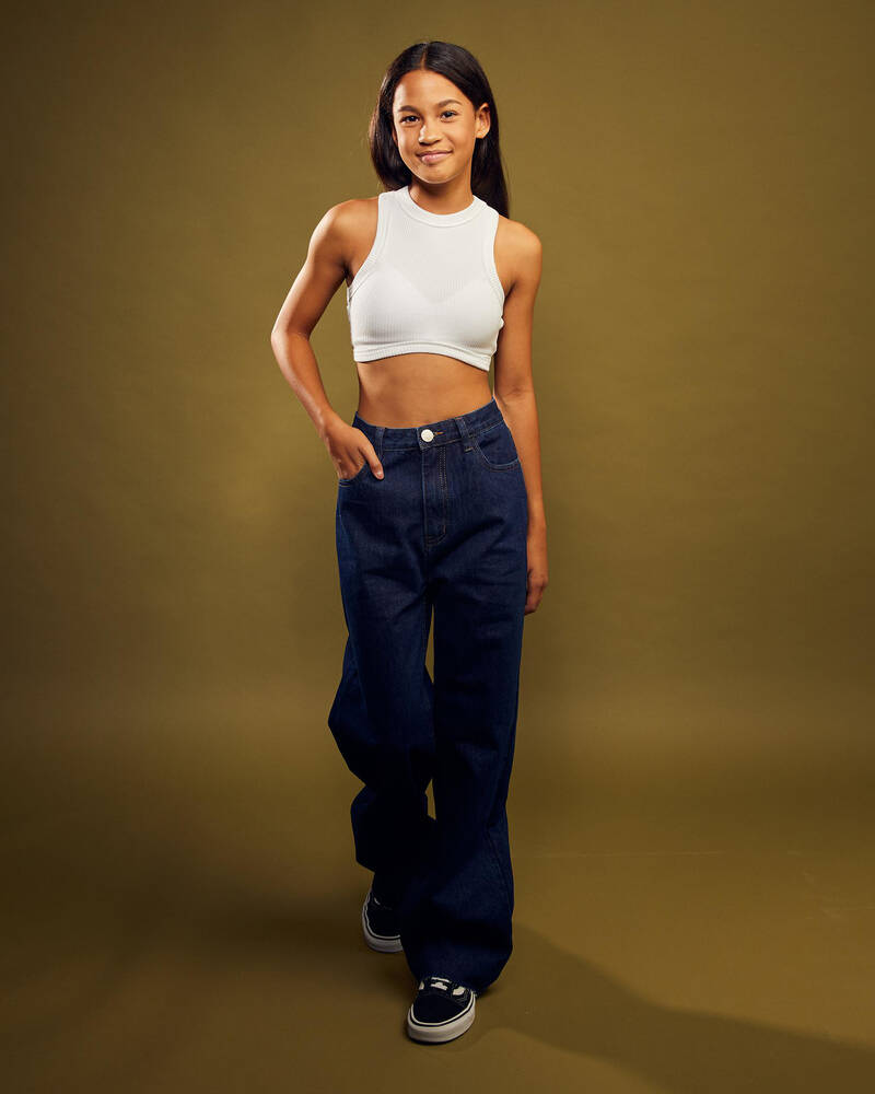 Ava And Ever Girls' Kendra Ultra Crop Top for Womens