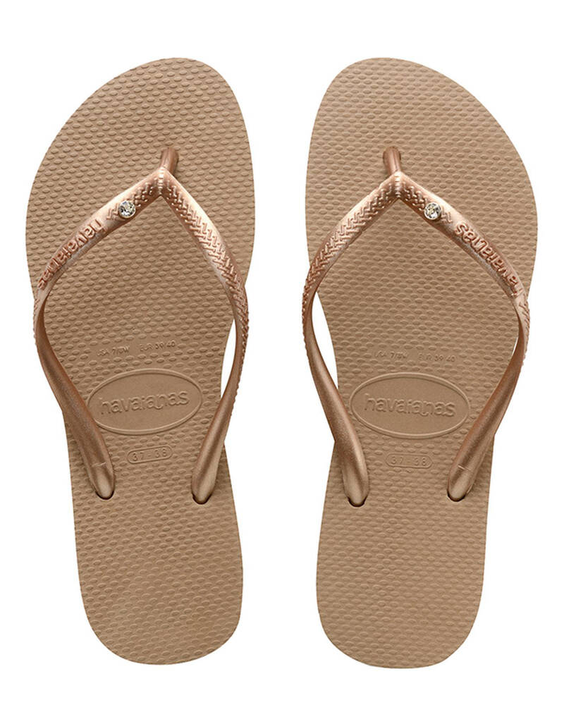 Havaianas Kid's Slim Crystal Thongs for Womens