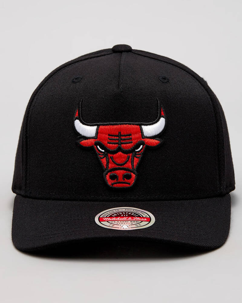 Mitchell & Ness Chicago Bulls Team Logo Snapback Cap for Mens