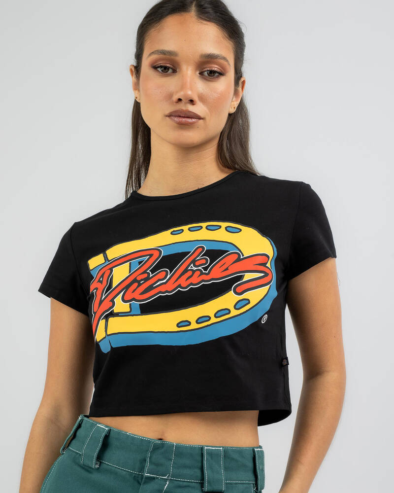 Dickies Killer Boots Baby Tee for Womens