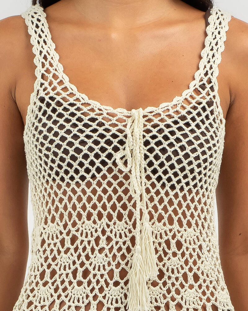 Kaiami Viva Crochet Cover Up for Womens