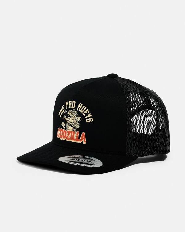 The Mad Hueys Boy's Codzilla Forever Trucker Cap for Mens