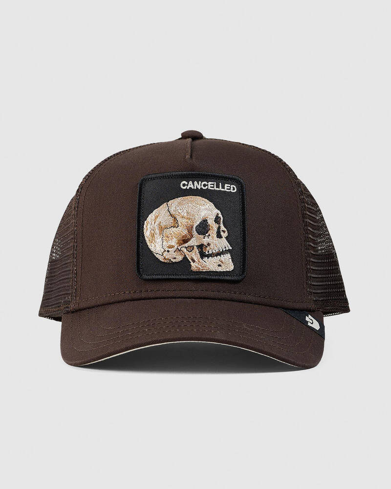 Goorin Bros The Cancelled Skull Trucker Cap for Mens
