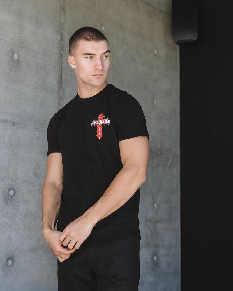 Kiss Chacey Thunder Dual Curved T-Shirt for Mens