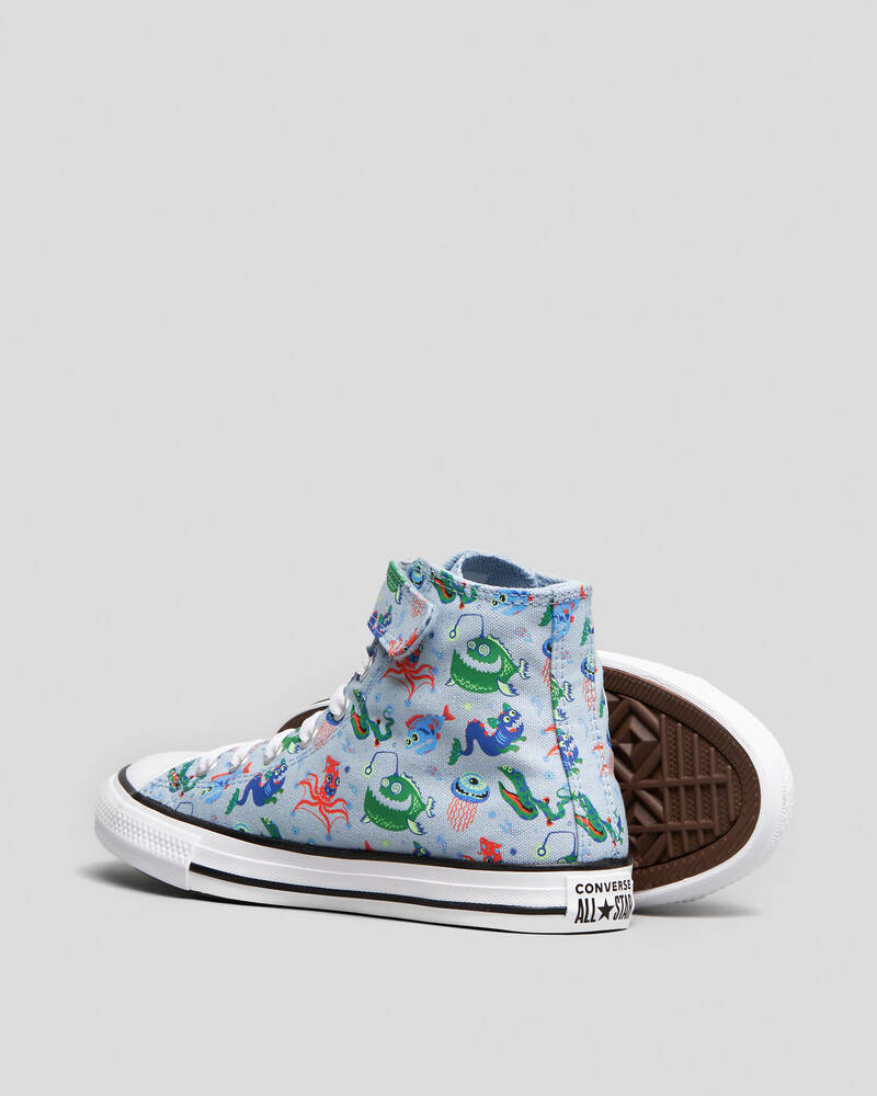 Converse Junior Boys' CTAS 1V Hi-Top Shoes for Mens