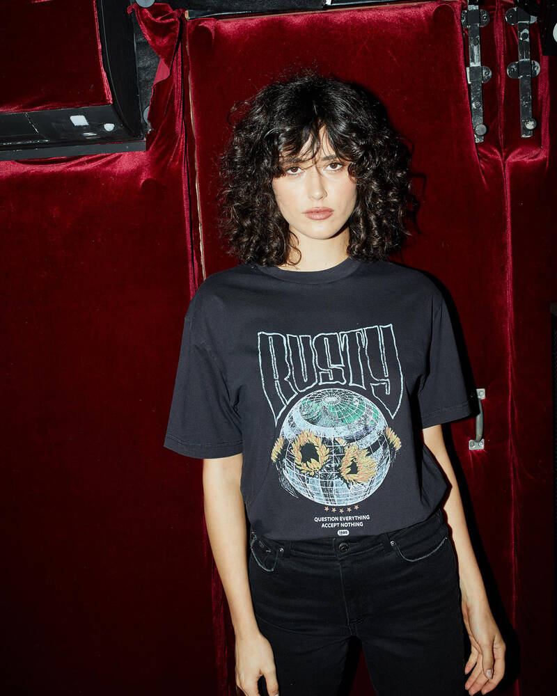 Rusty Worldwide T-Shirt for Womens