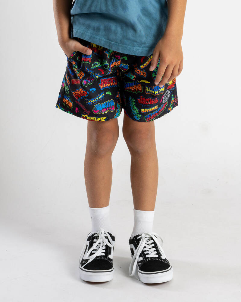 Jacks Toddlers' Spray Elastic Waist Shorts for Mens