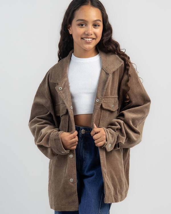 Girls' Mila Cord Shacket