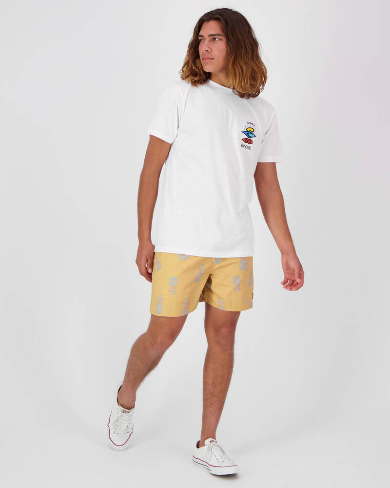 Rip Curl Search Logo Short Sleeve UV Tee for Mens