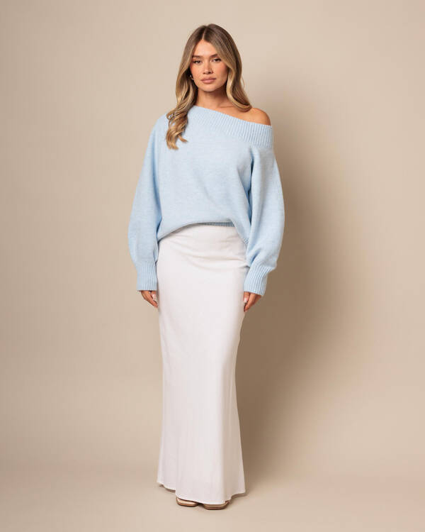 Ava And Ever Megi Off Shoulder Knit Jumper for Womens