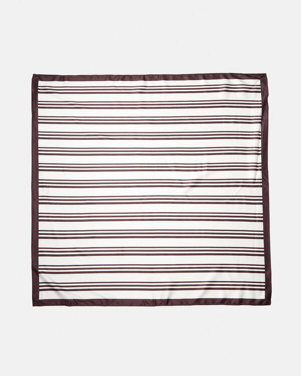 Karyn In LA Satin Stripe Hair Scarf for Womens