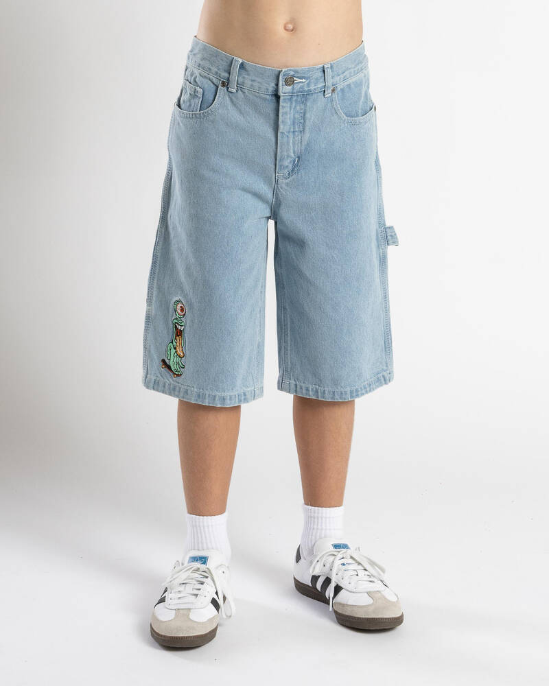 Santa Cruz Boys' Opus Grip Dot Carpenter Shorts for Mens