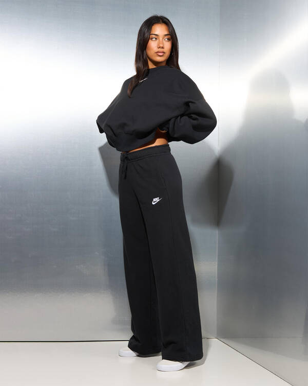 Nike Club Wide Leg Track Pants for Womens