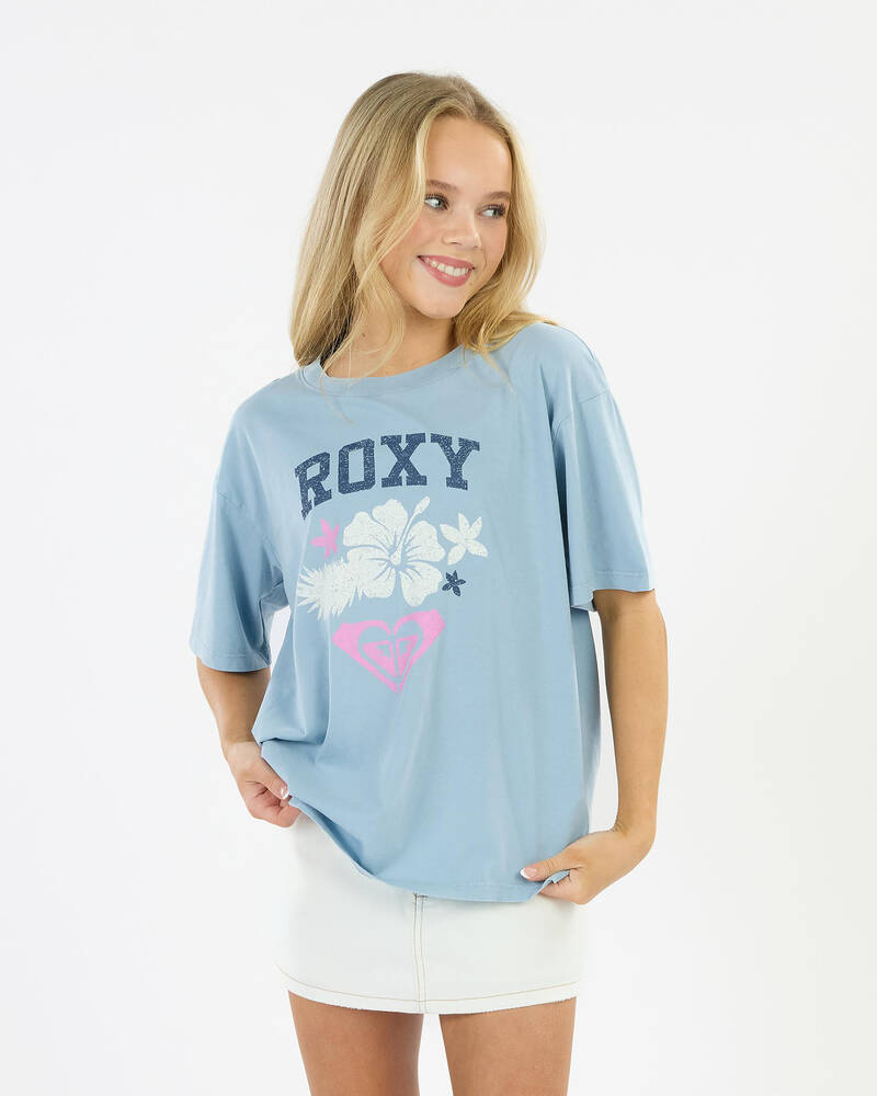 Roxy Girls' Eve Oversize Washed T-Shirt for Womens