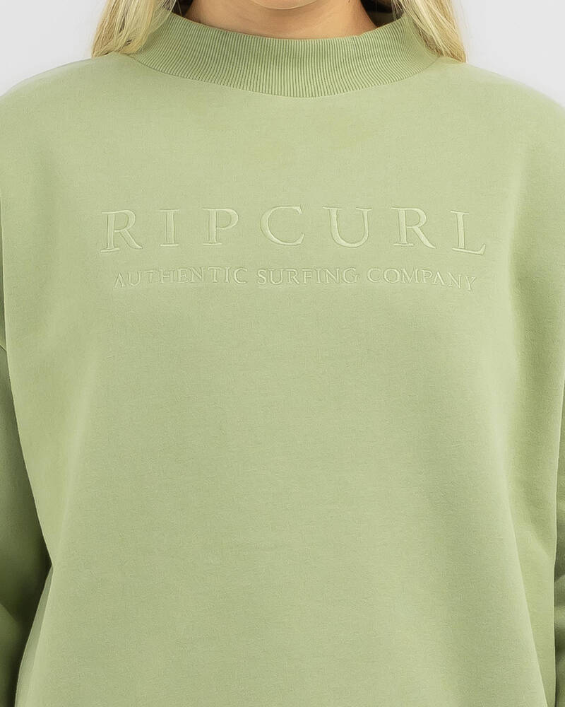Rip Curl Premium Surf Crewneck Sweatshirt for Womens