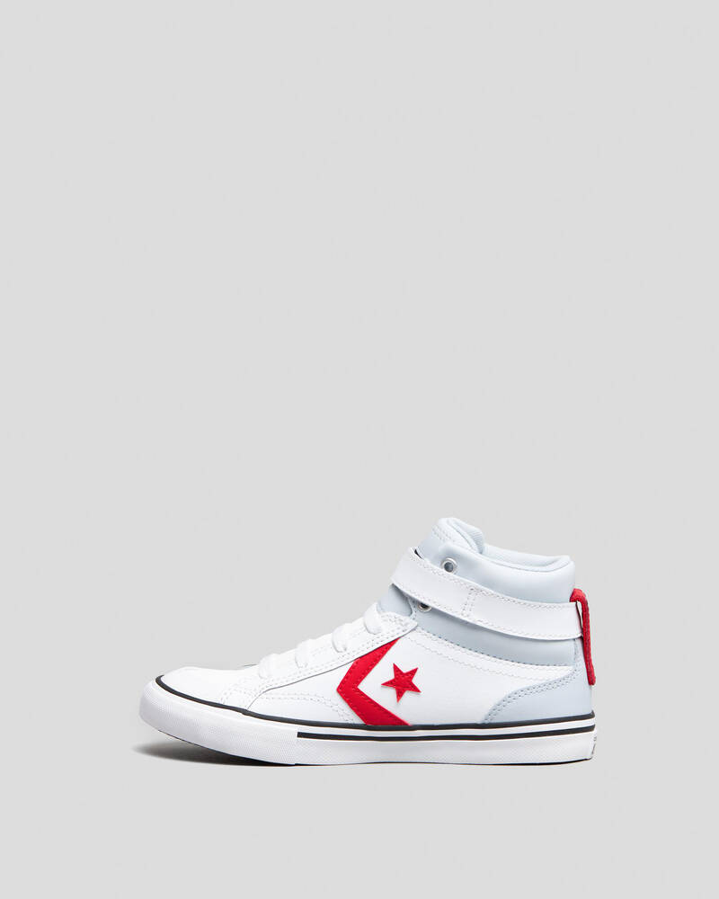 Converse Junior Boys' Pro Blaze Strap Hi-Top Shoes for Mens
