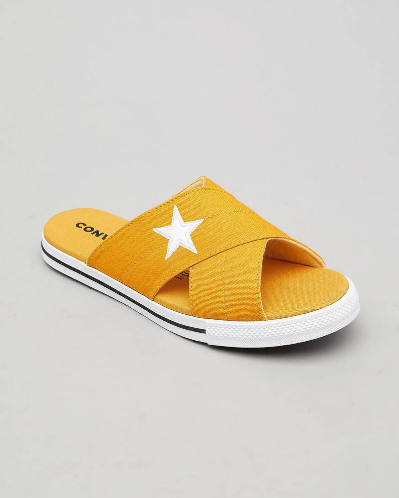 Converse One Star Slide Sandals for Womens
