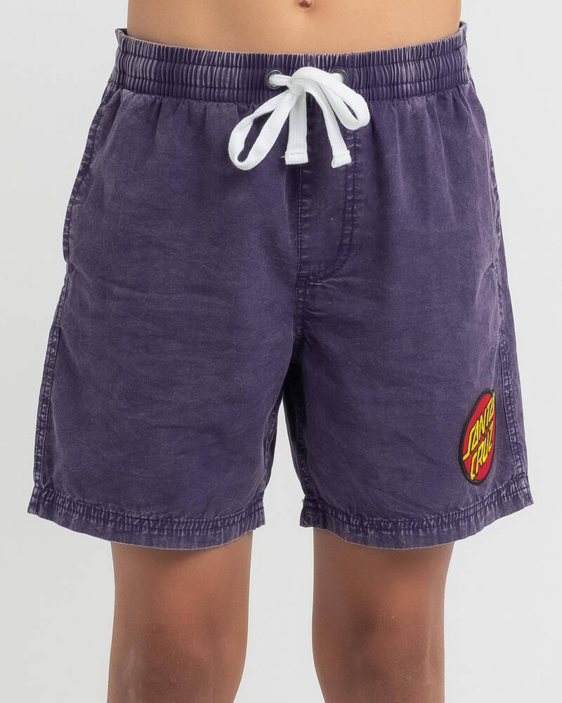 Santa Cruz Boys' Cruizer Beach Shorts for Mens