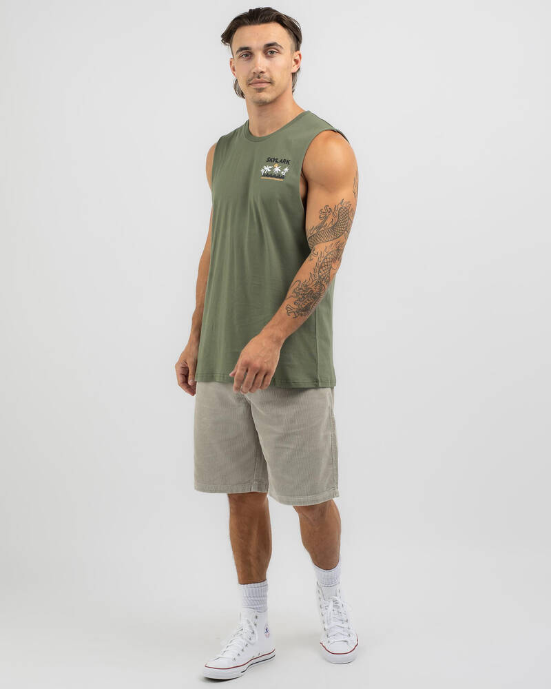 Skylark Vacation Muscle Tank for Mens