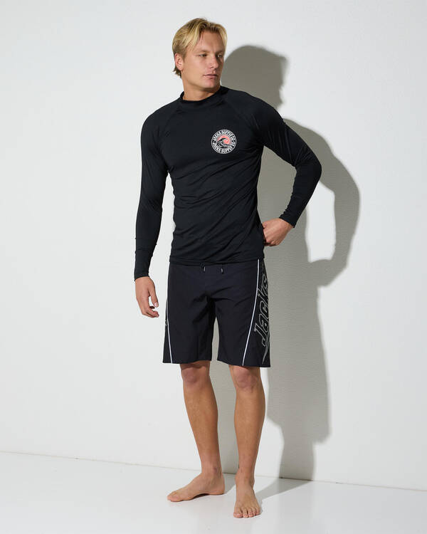 Jacks Rising Sun 2.0 Long Sleeve Rash Vest for Mens