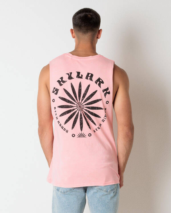 Skylark Blossom Muscle Tank for Mens