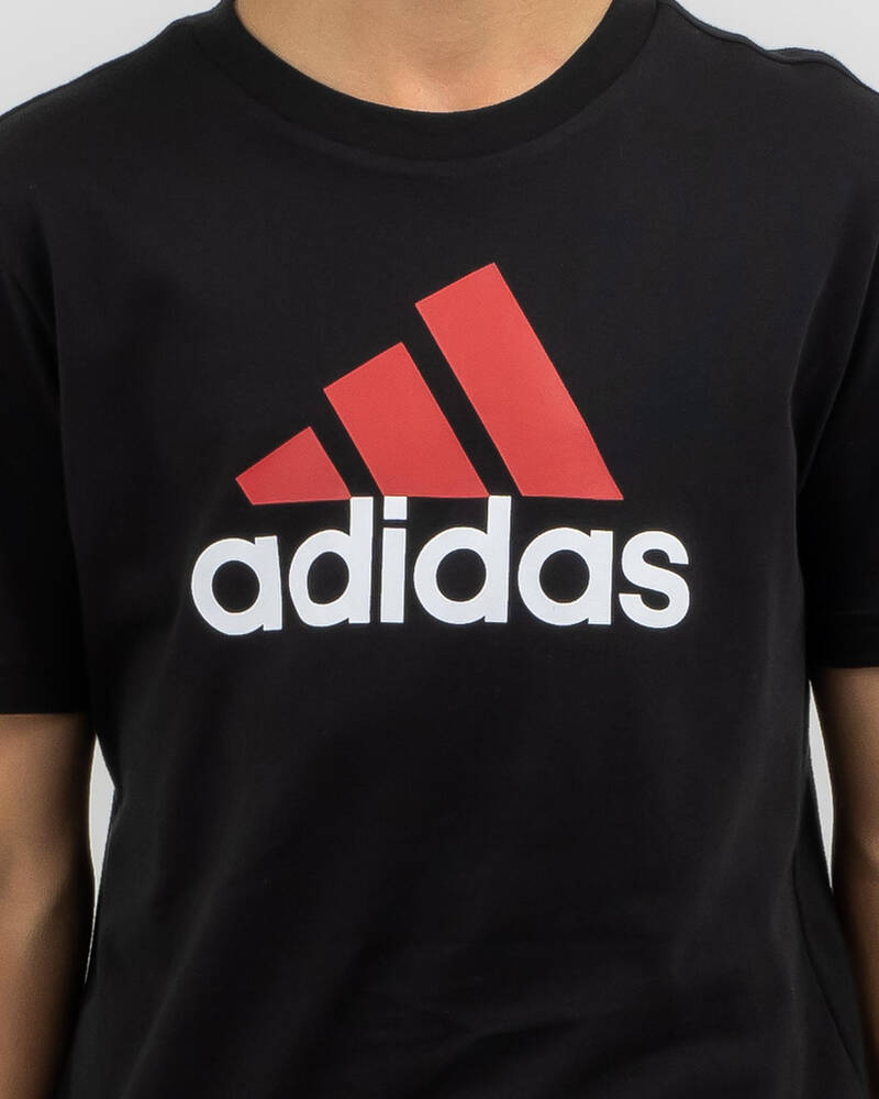 adidas Boys' Big Logo 2 Colour T-Shirt for Mens