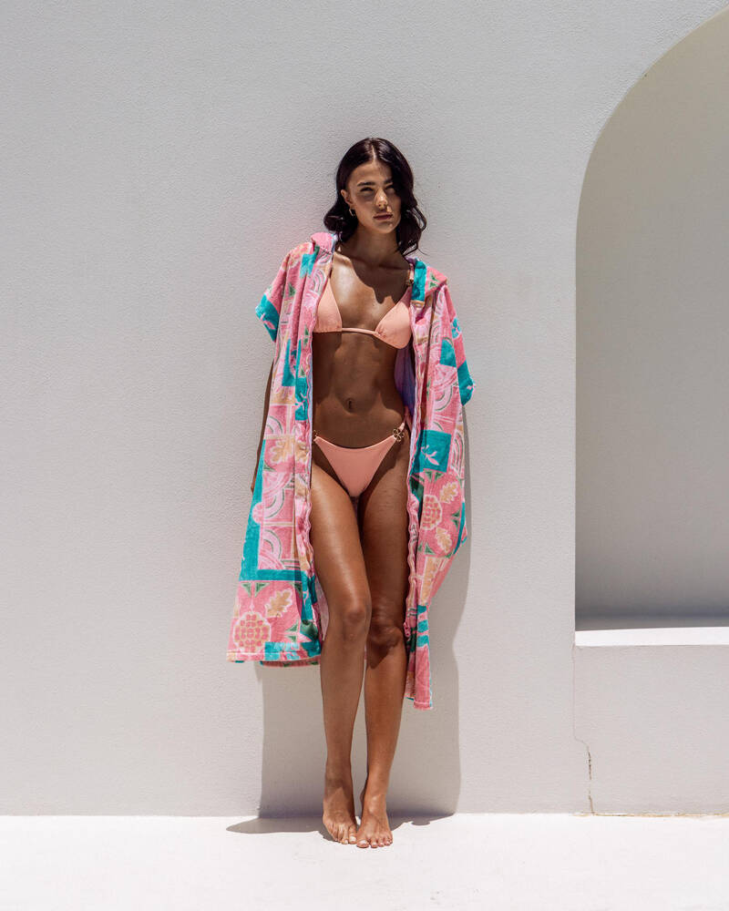 Topanga Marrakesh Zip Hooded Towel for Womens