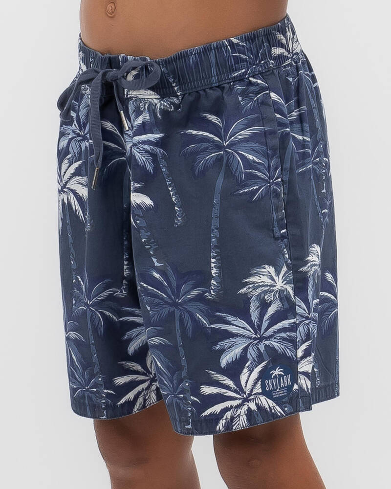 Skylark Boys' Hyper Elastic Waist Shorts for Mens