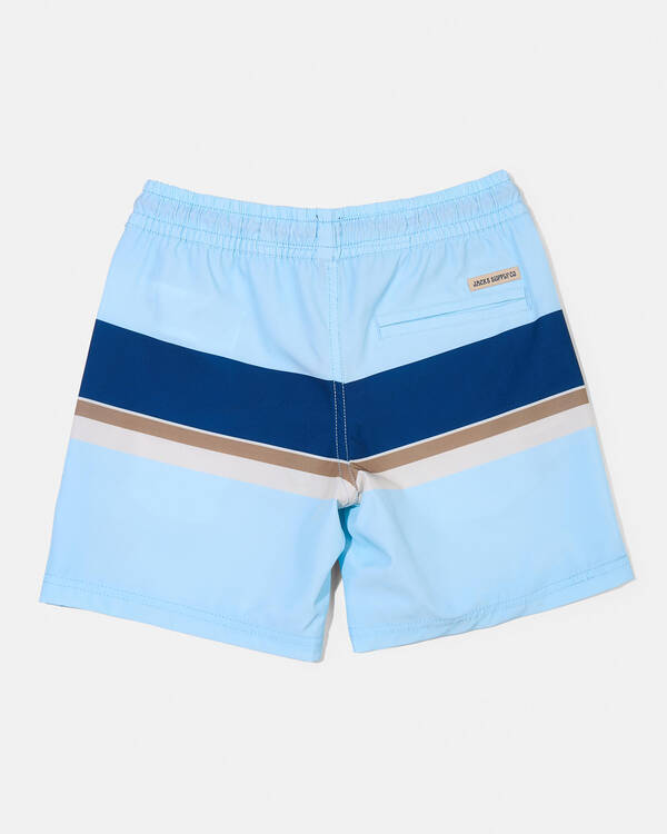 Jacks Toddlers' Retro Wave Elastic Waist Shorts for Mens