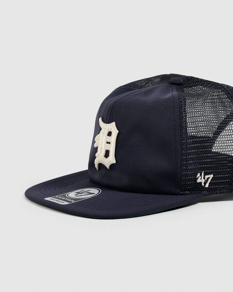 Forty Seven Detroit Tigers Vintage Trucker Cap for Mens