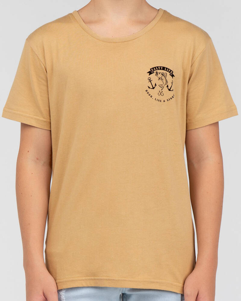Salty Life Boys' Sinker T-Shirt for Mens