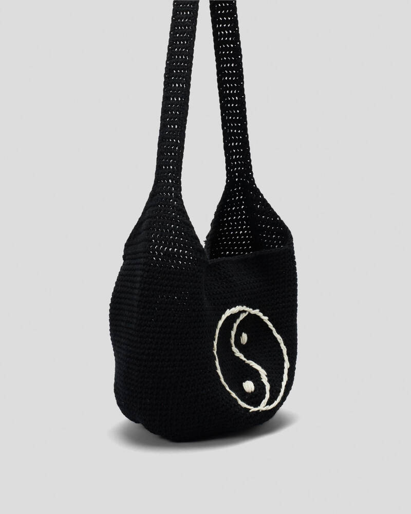 Mooloola Yin Yang Macrame Bag for Womens