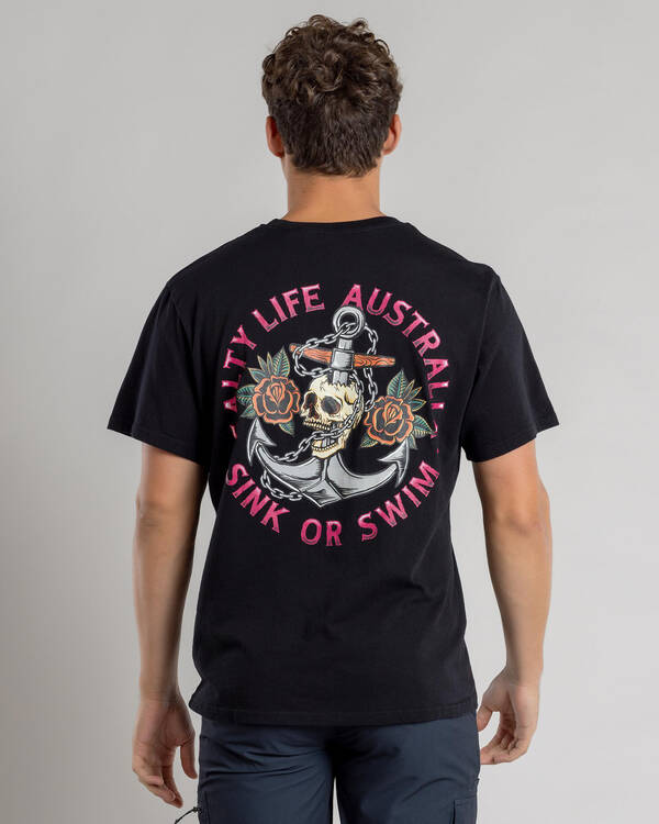 Salty Life Sink or Swim T-Shirt for Mens