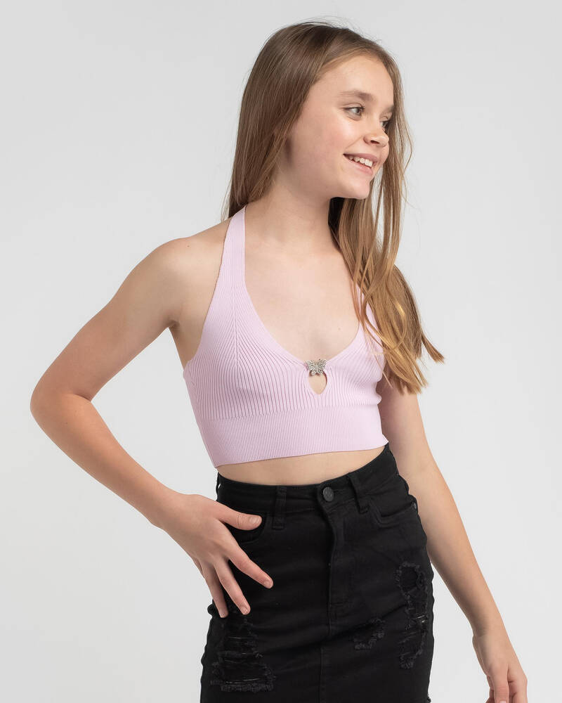 Mooloola Girls' As If Knit Top for Womens