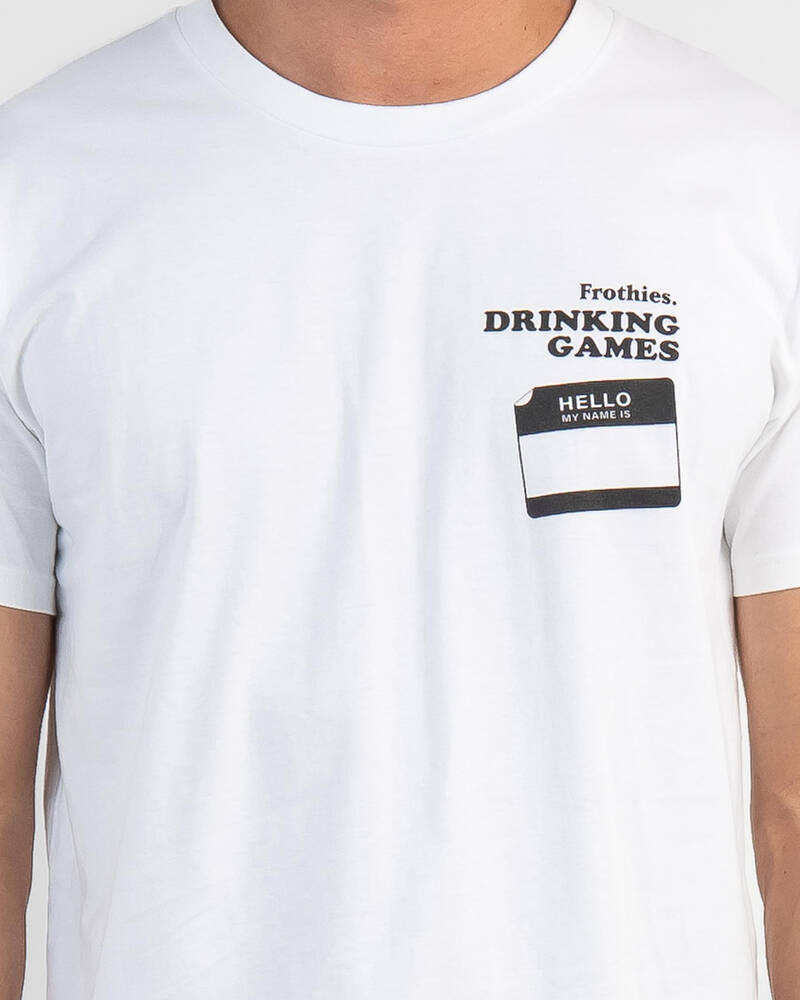 Frothies Tally Game T-Shirt for Mens