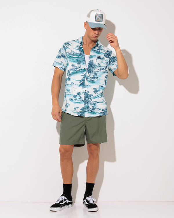 Rip Curl Sessions Short Sleeve Shirt for Mens