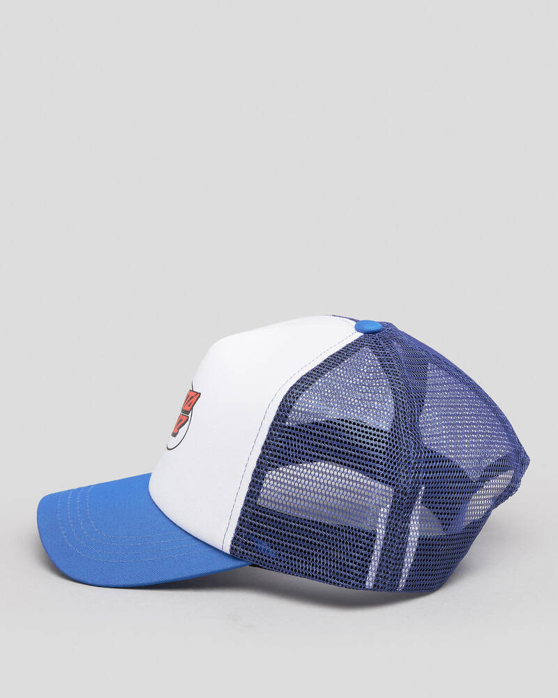 Santa Cruz Boys' Oval Dot Trucker Cap for Mens