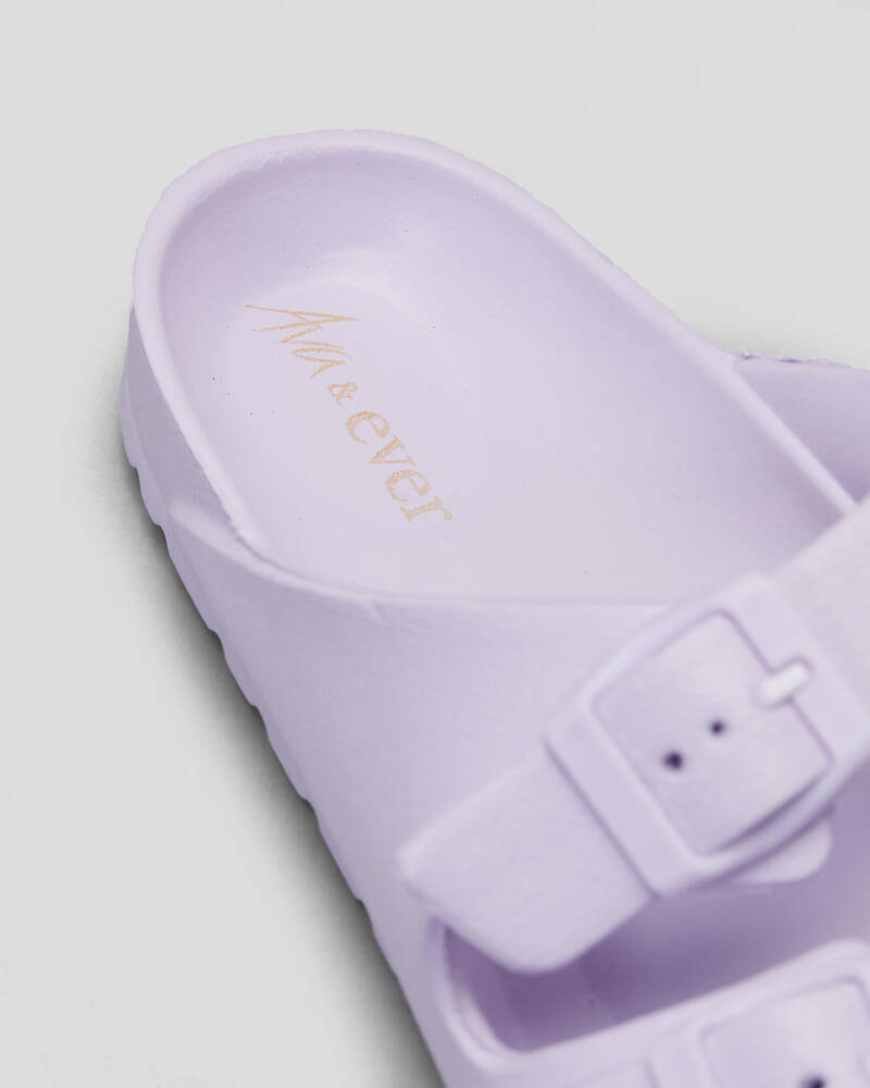 Ava And Ever Girls' Denver Slide Sandals for Womens