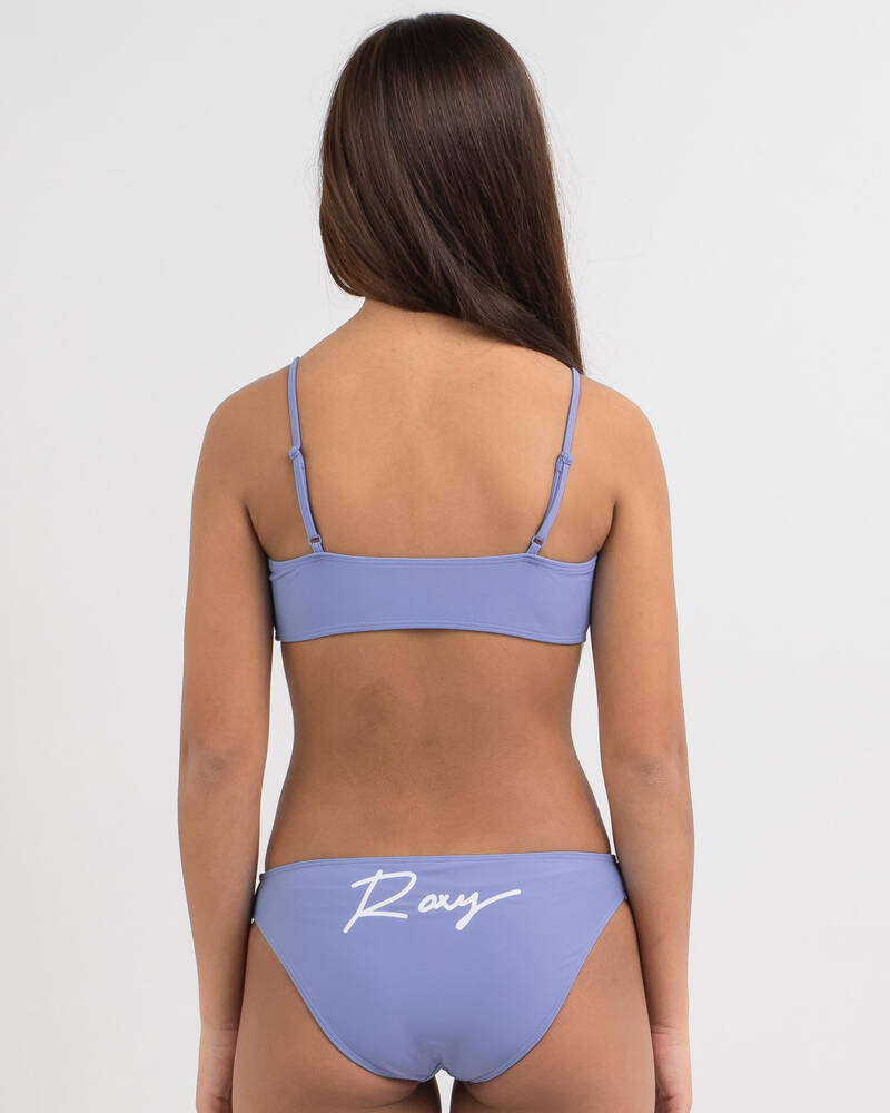 Roxy Girls' RG Flashdance Crop Bikini Set for Womens