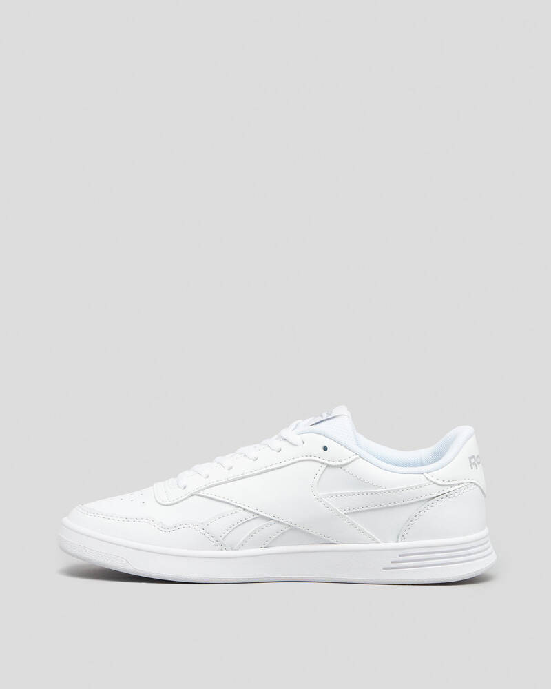 Shop Reebok Womens Court Advance Shoes In Ftwr White/ftwr White/cold