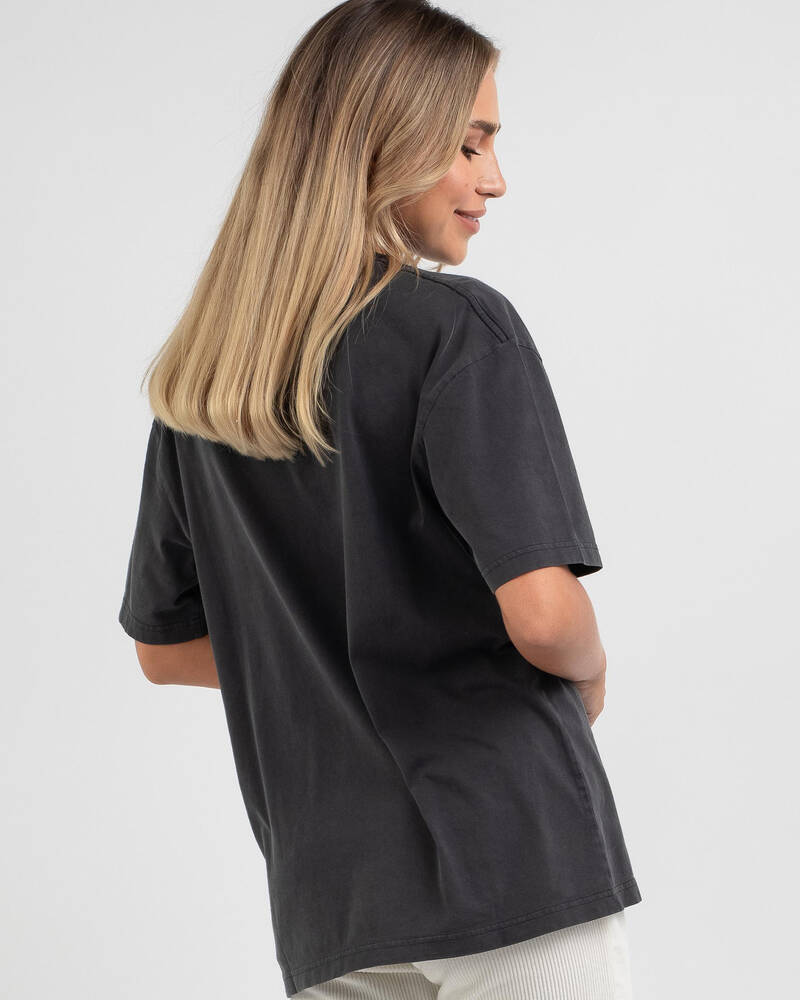 Rusty Make Big Things Boyfriend Fit T-Shirt for Womens